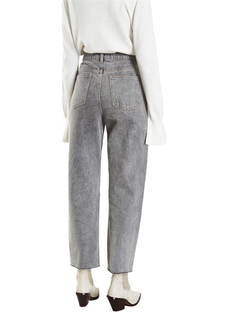 LADIES JEANS-GREY ACID WASH GLAMOROUS | Pantaloni | TM0558GREY ACID